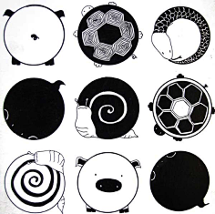 taobao.com创意几何图形渐变kellylovepeanut采集到构成采集www.