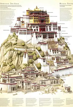 AI生成的一组建筑场景作品...@杨威利870的动态