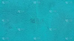 墙壁上绿松石石膏的抽象纹理。混凝土砂浆层。背景图像。复制文本的位置。建筑设计图面。粗糙的壁纸。
