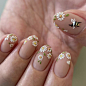 Amazon.com: Christmas Silver Nail Stickers Snowflake Nail Art Decals 5D Embossed Self Adhesive Rhinestone Nail Design Christmas Tree Nail Decals for Nail Art Reindeer Nail Art Supplies for Women DIY Manicure : Beauty & Personal Care