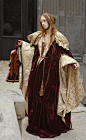 Renaissance Nobility Velvet Cloak