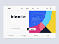 Landing page - BinGo : BinGo - is a design studio providing their services worldwide, they specialize on creating modern web designs and this landing page is aimed to present the studio to the world in a creative way. We...