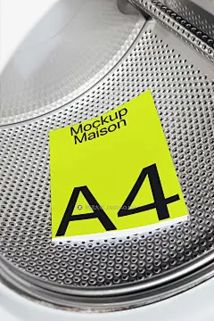 5款小众海报A4画册长袖T恤渔夫帽Vi设计展示PS贴图样机模板素材 Mockup.Maison – Laundry Mockup Collection 03插图4