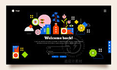 奔跑的小追采集到花纹/图案/边框素材