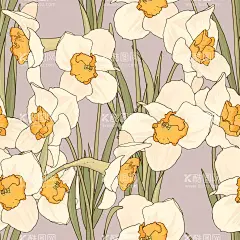 水仙花图案  - 源文件下载【酷图网】卡通水仙图案,卡通,素材,插图,元素,矢量,可爱,水仙素材,卡通水仙,手绘,壁纸,插画,清新,无缝,印花,循环,连续,图案,数码,布料,服装,包装,包装纸,简约,时尚,背景,四方,平铺,水仙图案,水仙,底纹,面料,水仙花图案,水仙花,碎花图案,女装,型,欧式,家居,花卉,精美,家纺,紫色,浅紫,线稿,