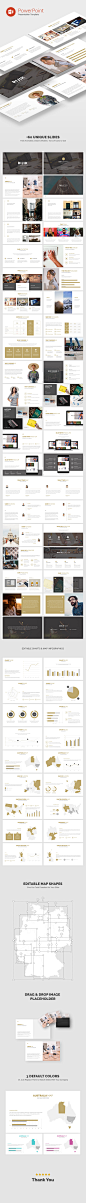 Rijik - Clean & Modern PowerPoint Template (PowerPoint Templates)