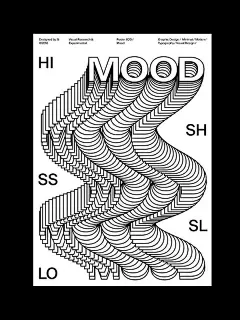 创意字体海报设计欣赏。（via 越南平面设计师 Si Tran  ） ​​​​