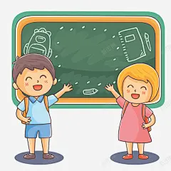 上课的小学生矢量图 免费下载 页面网页 平面电商 创意素材