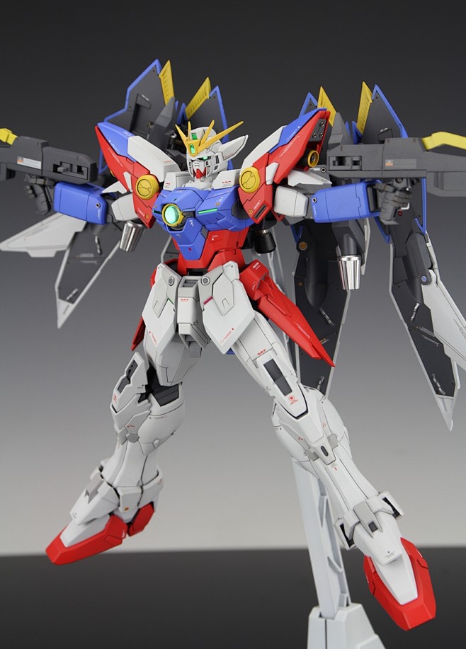 新提醒狂模工坊mgwinggundamzeroew零式飞翼高达原型机改造完成品高达
