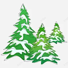 雪松 平面电商 创意素材