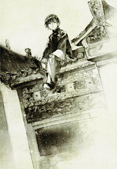 刘英雄采集到古风帅哥插画