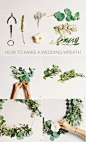 how to make a wreath