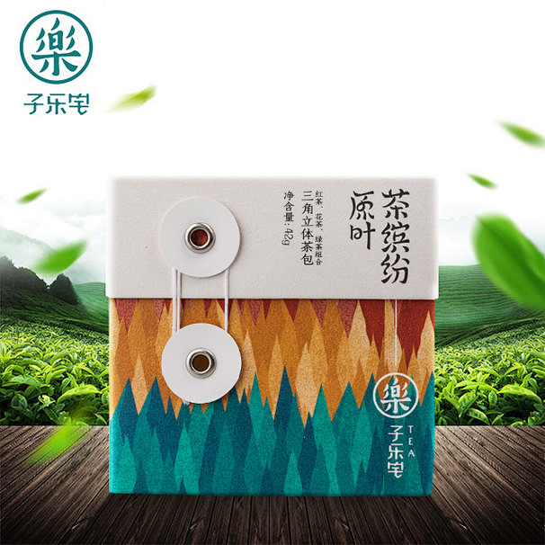 子乐宅【茶缤纷】原叶袋泡茶12包 红茶花...