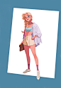 Girl drawing2 