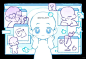 【板绘素材】组合页Q版人物模板