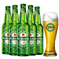 【送专用啤酒杯】喜力啤酒Heineken荷兰原装进口啤酒瓶装330ML*5瓶整箱装【图片 价格 品牌 报价】-京东