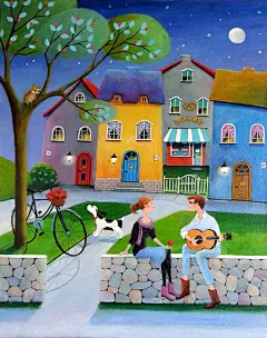 插画 | 不桑贝 和Frederik邂逅法式温暖