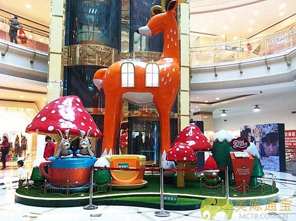 2013年南通中南城购物中心「圣诞仙踪」...