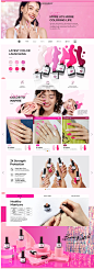 Modelones Pink Gel Nail Polish Set 6 Colors, Hot Pink Tones Spring Sakura Neon Light Soft to Dark Soak Off Long Lasting Romantic Nail Art Design Salon Home Manicure Kit Valentines Gifts for Women Girls