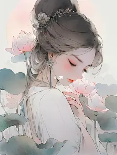 芙蓉面·杨柳腰·无物比妖娆|古风头像