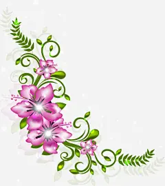 手绘紫色花朵花藤高清素材 手绘 紫色 花朵 花藤 免抠png 设计图片 免费下载
