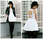 Beginning Boutique Dress, Sheinside.Com Leather Jacket