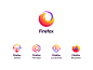 Official Firefox Rebrand illustration branding agency revamp rebrand design system visual identity brand brand identity logo animation ui design logo branding