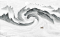 意境山水画