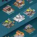Isometric Buildings Game Art | Chrome Valley Customs