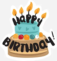 手绘生日蛋糕高清素材 手绘 手绘生日蛋糕 甜食 生日蛋糕 蛋糕 食物 免抠png 设计图片 免费下载