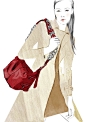 Sketches of Chloé Edition Anniversaire Collection - 插画艺术 - CNU视觉联盟
