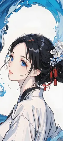 古典女生手机壁纸