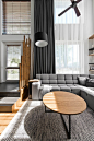 来自立陶宛首都维尔纽斯 Interjero Architektė 工作室的建筑师 Indrė Sunklodienė 最近完成了一座 85 平米的设计作品 Loft Town，以斯堪的纳维亚半岛的家居风格为灵感，为一对渴望舒适、摩登风格的年轻夫妇设计出满意度极高的家居空间。