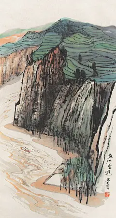 何海霞绘画作品欣赏
