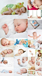 可爱的宝宝正在睡觉的图片 - 25 HQ Jpg   - PS饭团网