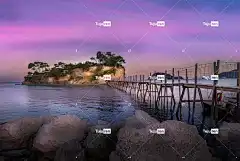 海 自由背景 桥 酷背景 免费壁纸 全高清壁纸