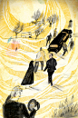 The Outsider by Albert Camus : Book illustration project for the novel 'The Outsider' by Albert Camus
