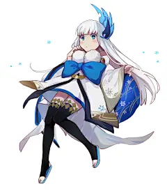阴阳师手游插画_坚固型秃子_阴阳师手游圈插画_网易GACHA二次元社区#游戏# #动漫# #阴阳师# #古风# #壁纸# #雪女# #萌妹#