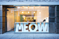 Sonya Lee Architect llc - Meow Parlour : New York City's first cat cafe, where kitties roam freely, while awaiting adoption and humans are reminded to play