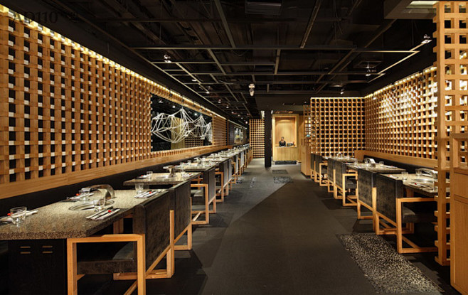 日式烧烤/铁板烧餐厅设计， “烧肉达人”...