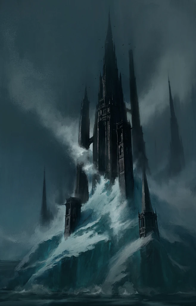 The Ice tower-花瓣网