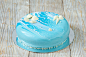 蓝色海洋蛋糕