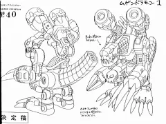 【线稿】数码宝贝设定图43P_看图_线稿吧_百度贴吧