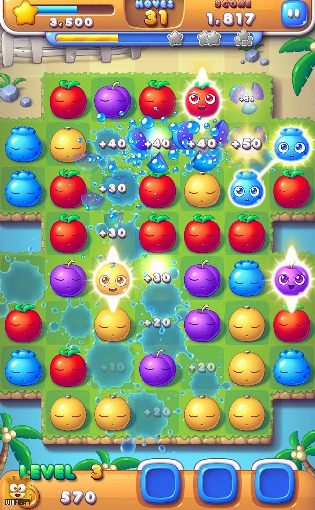 连线消除juicesplashui游戏界面点击查看原图
