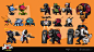 Enemy units