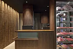 日本荻原肉店店铺设计 让人耳目一新(3)