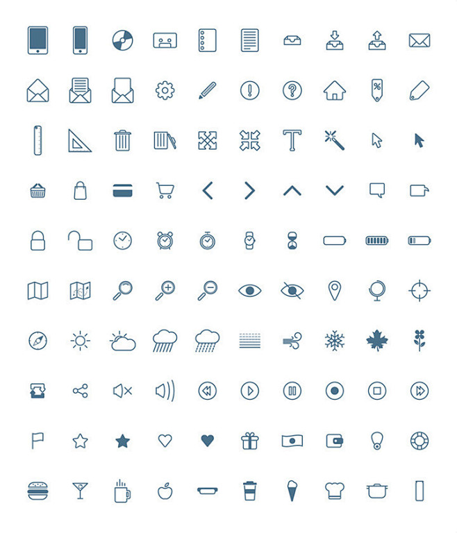 a set of 100 pixel-p...