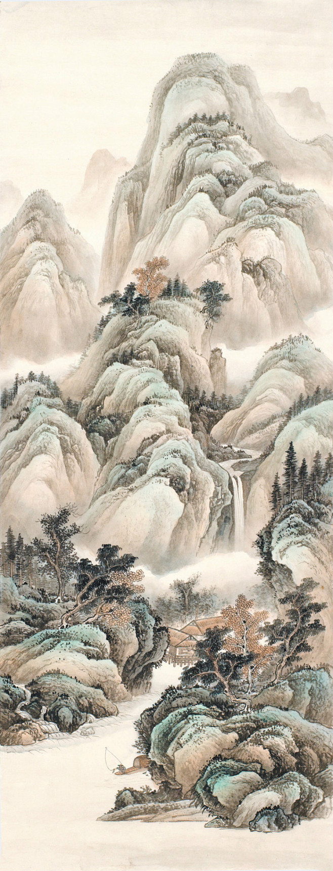 刘广中国山水绘画艺术作品（二）