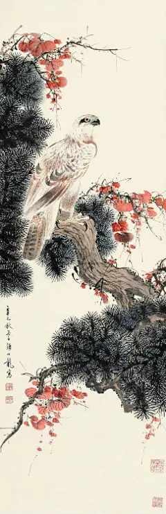 历代名家画松