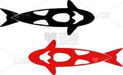 动物,品牌名称,锦鲤,鱼类,符号,折纸工艺,野生动物,食品,英文字母S,海豚